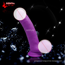 Strong Suction Cup Orgasmo Dildo Dong Juguetes para adultos (DYAST367)